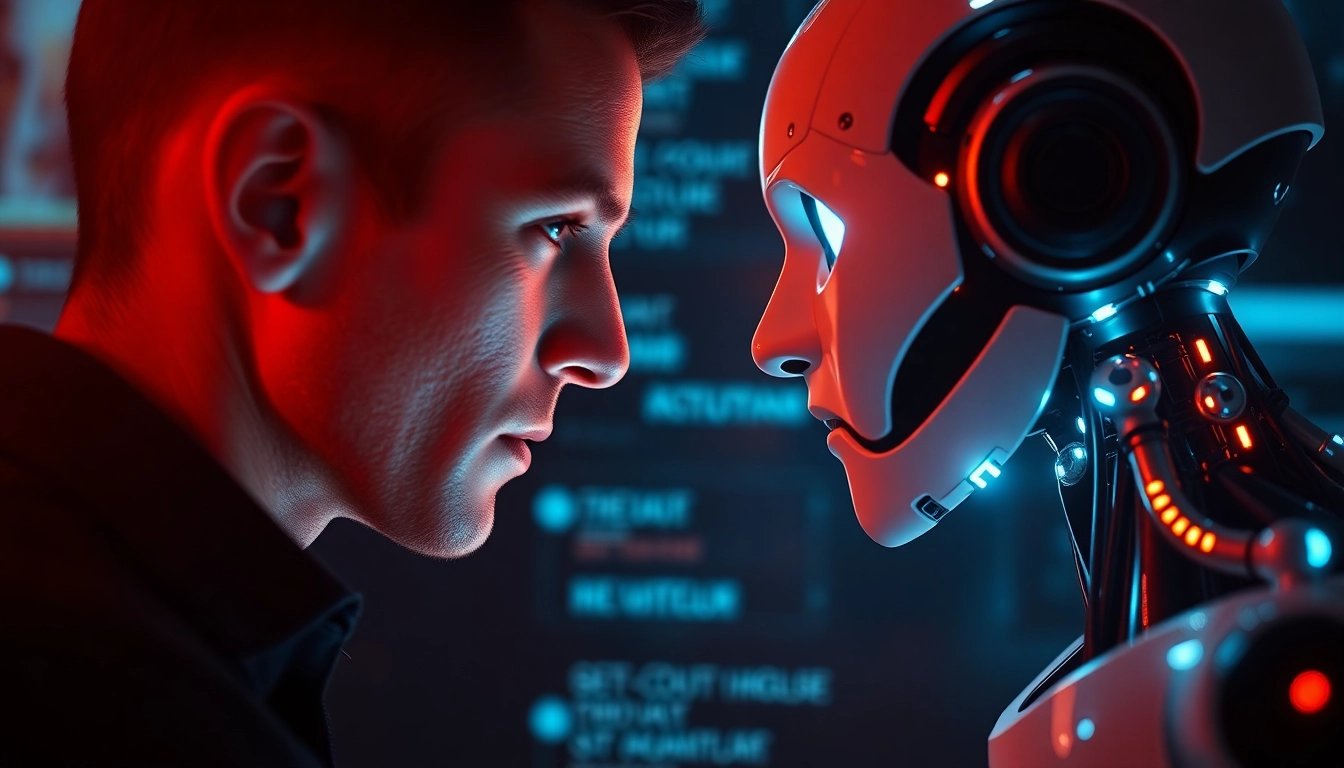 Interactive human or not AI test showing a human hand and a robotic interface, highlighting the challenge of AI vs human recognition.