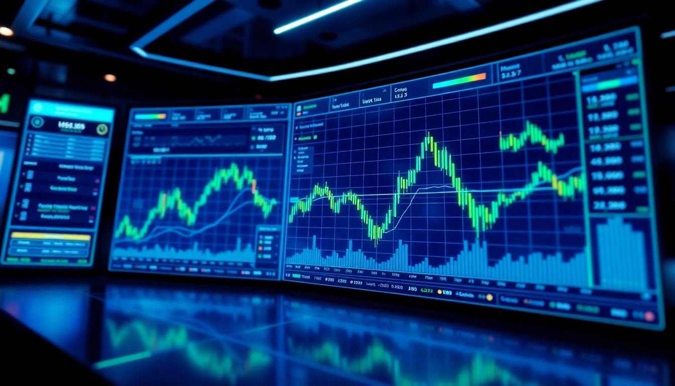AICoin cryptocurrency platform showcasing live market charts and data analysis, emphasizing real-time alerts, security features, and multi-device compatibility for traders and investors.
