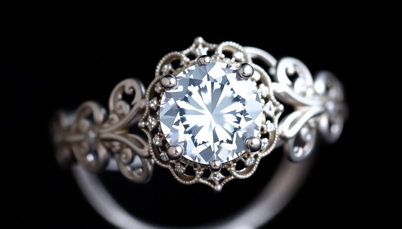 Elegant exclusive engagement rings with sparkling diamonds in a luxurious setting, showcasing craftsmanship and unique design appeal for special proposals.