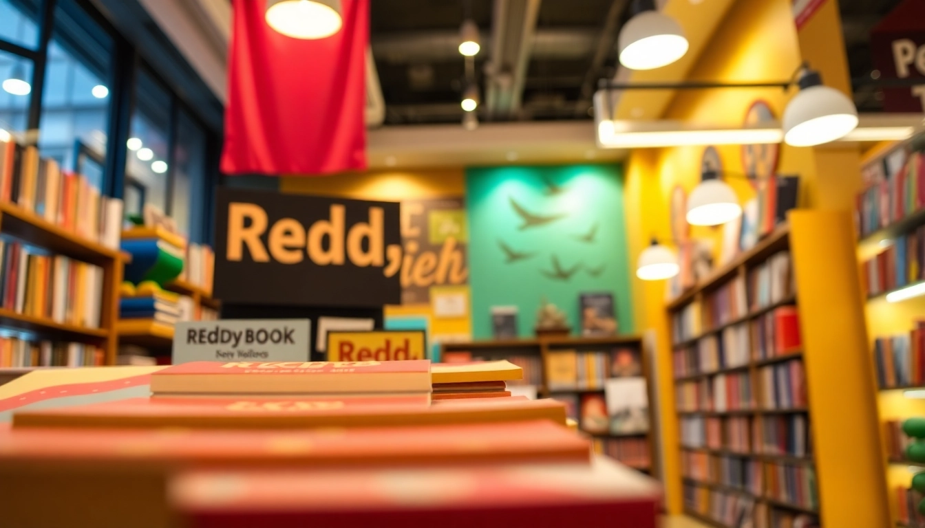 High-quality Reddy Book being held by a reader in a bright bookstore, showcasing clear cover design and engaging reading experience for accessibility and SEO.
