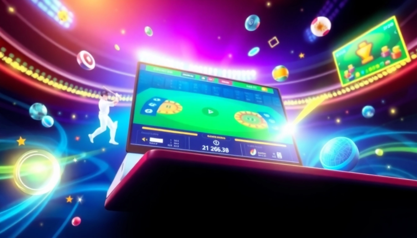 Engaging image showcasing Cricbet99 club's online betting environment with cricket and casino