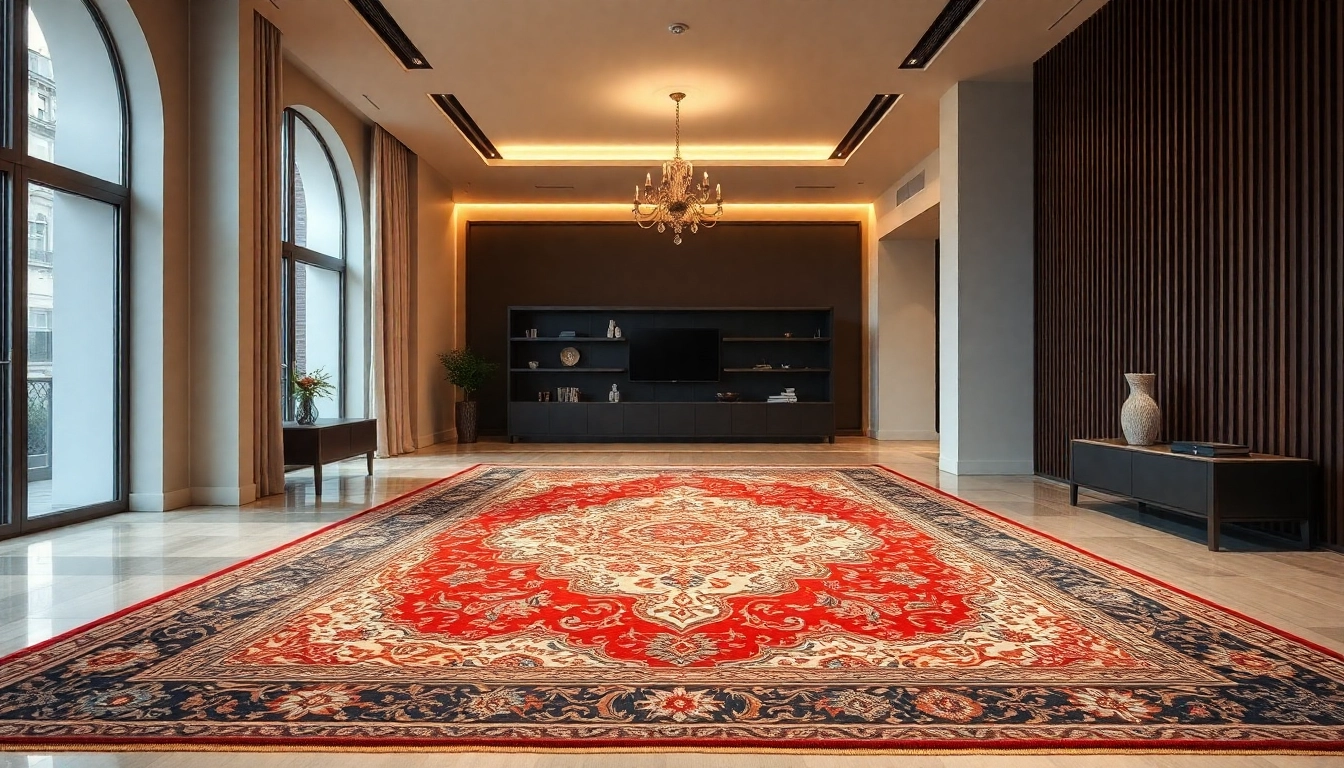 Beautiful Tappeto persiano Milano displayed in a stylish living room, highlighting
