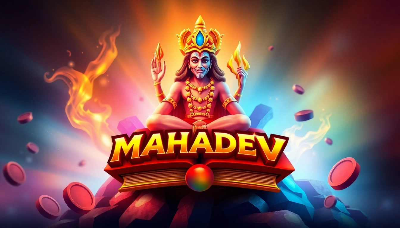 Mahadev book online betting platform interface showing live sports betting and casino games for