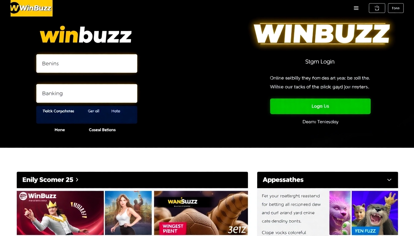 Step-by-step guide to Winbuzz login process with secure access and user-friendly interface for